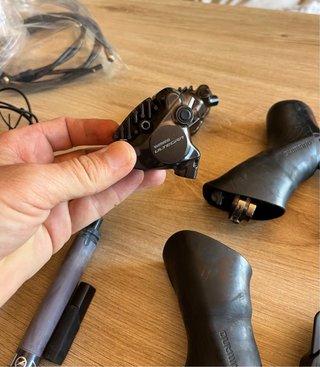 Grupo Shimano Ultegra Di2 12V sin bielas