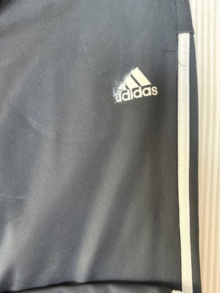 Adidas Navy Track Joggers with 3-Stripes – Classic