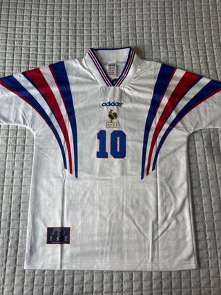 Camiseta Zidane Francia Retro Talla M Adidas