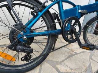 Bicicleta eléctrica plegable Oxylane