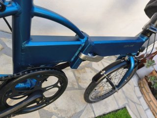 Bicicleta eléctrica plegable Oxylane