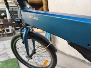Bicicleta eléctrica plegable Oxylane