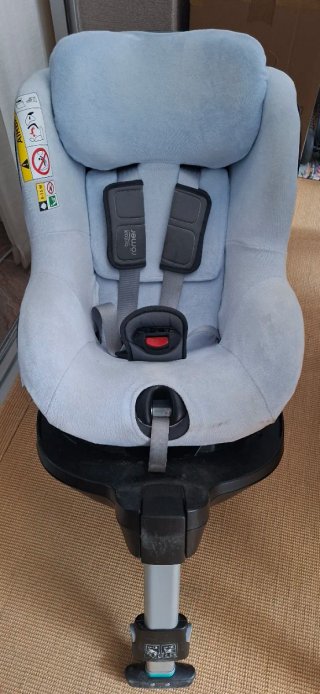 Silla coche Britax Romer + funda