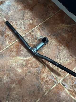 Manillar y potencia bicicleta