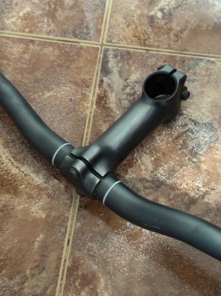 Manillar y potencia bicicleta