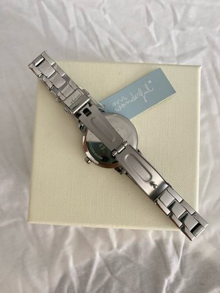 Reloj Mr. Wonderful Rosa y Plateado