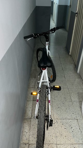 Bicicleta Rockrider Blanca