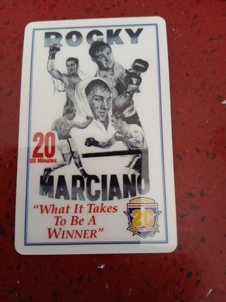 3 Schede Telefoniche Boxeo: Ali, Marciano