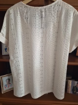 Camiseta encaje mujer talla L