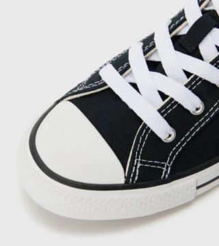 Zapatillas Converse Bajas Negras y Blancas