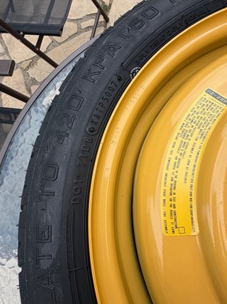 Rueda de emergencia Dunlop Space Miser