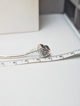 Pulsera Pandora Corazón ALE s925 17cm