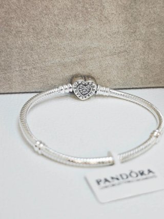 Pulsera Pandora Corazón ALE s925 17cm