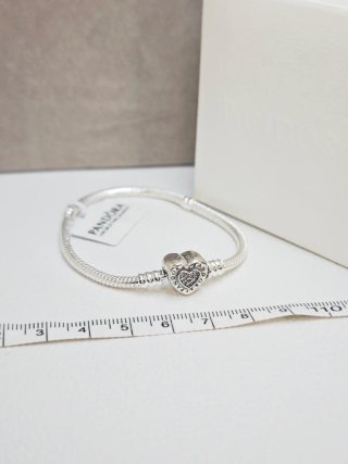 Pulsera Pandora Corazón ALE s925 17cm