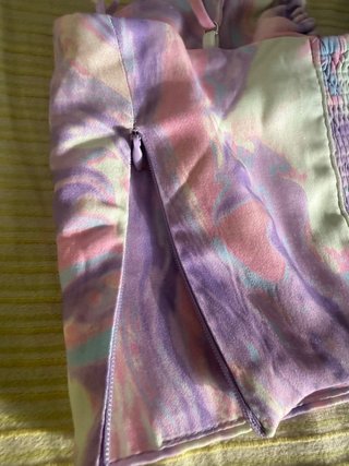 Conjunto top y pantalón estampado