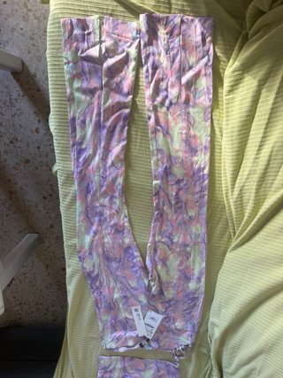 Conjunto top y pantalón estampado