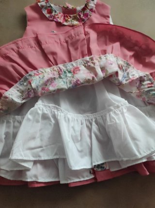 Vestido bebé niña Talla 18 meses