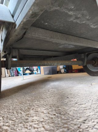 Remolque coche metálico