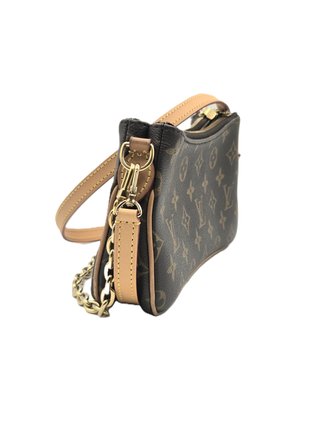 Louis Vuitton Pochette Monogram Marrón/Dorado