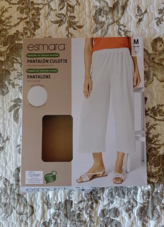 Pantaloni bianchi donna 3/4 estivi