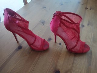 Zapatos de tacón rosa 12cm Talla 39