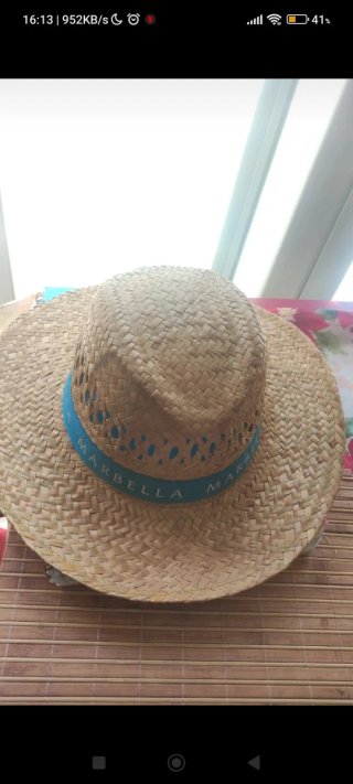 Pamela/Gorro de paja verano Marbella