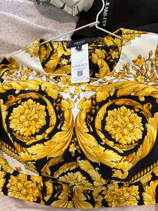 Top Versace Estampado Barroco