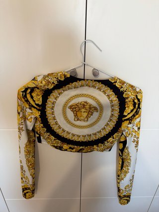 Top Versace Estampado Barroco