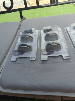Lote 6 Soportes Estante Cristal REI 2088