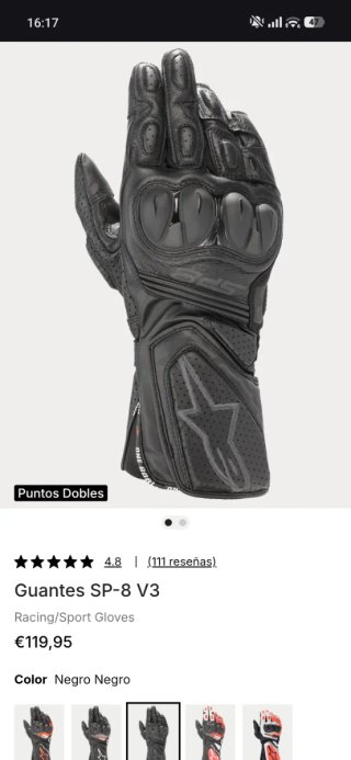 Guantes Alpinestars SP8-V3
