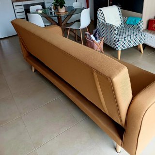 Sofá Cama Mostaza 207cm Maisons du Monde