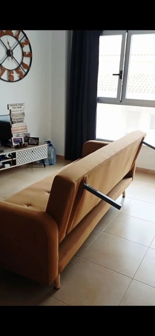 Sofá Cama Mostaza 207cm Maisons du Monde