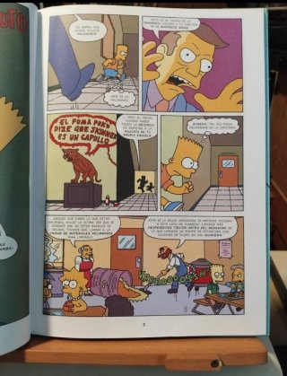 2 comics Simpson