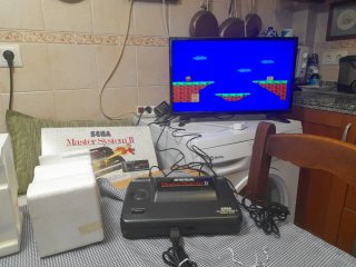 Consola Sega Master System II Negra