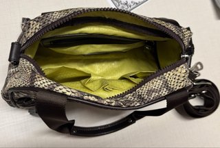 Bolso Tous bandolera piel serpiente