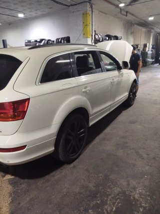 Audi Q7 2009 SLINE MOTOR AVERIADO