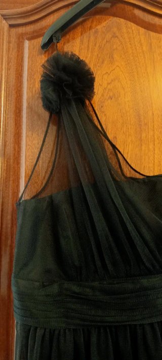 Vestido de cóctel negro