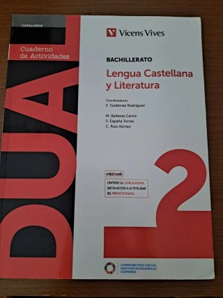 Libro Bachillerato Lengua Castellana y Literatura