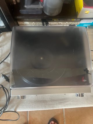 Tocadiscos Crosley Negro/Plata