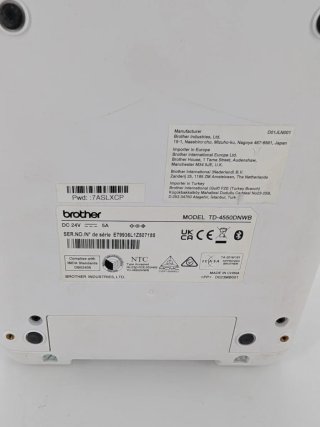 Impresora de etiquetas Brother TD-4550DNWB