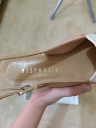Bolso y Zapatos Hispanitas Color Desert Nata