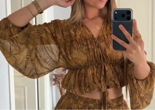 Top Zara Talla L, M