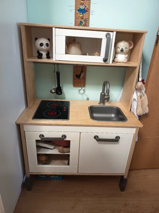 Cocina infantil madera IKEA