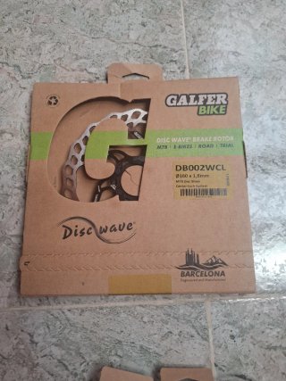 Disco Galfer DB002WCL y Pastillas G1053
