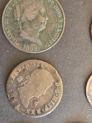 LOTE DE MONEDAS HISTÓRICAS ESPAÑOLAS