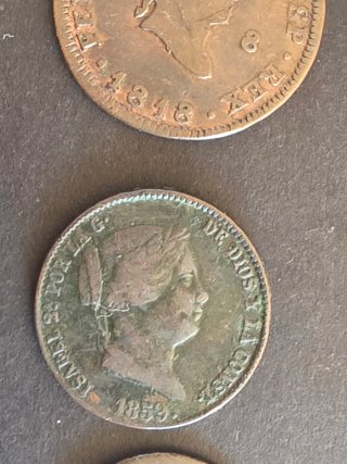 LOTE DE MONEDAS HISTÓRICAS ESPAÑOLAS