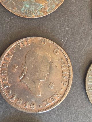 LOTE DE MONEDAS HISTÓRICAS ESPAÑOLAS