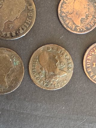 LOTE DE MONEDAS HISTÓRICAS ESPAÑOLAS