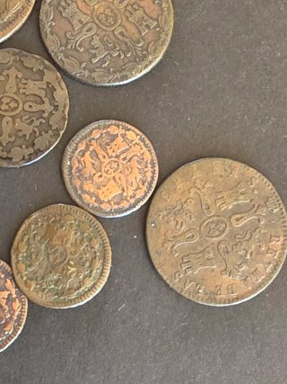 LOTE DE MONEDAS HISTÓRICAS ESPAÑOLAS