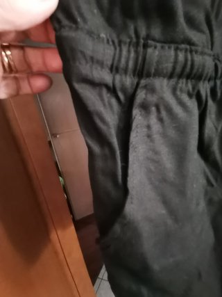 Abito donna nero a pantaloni